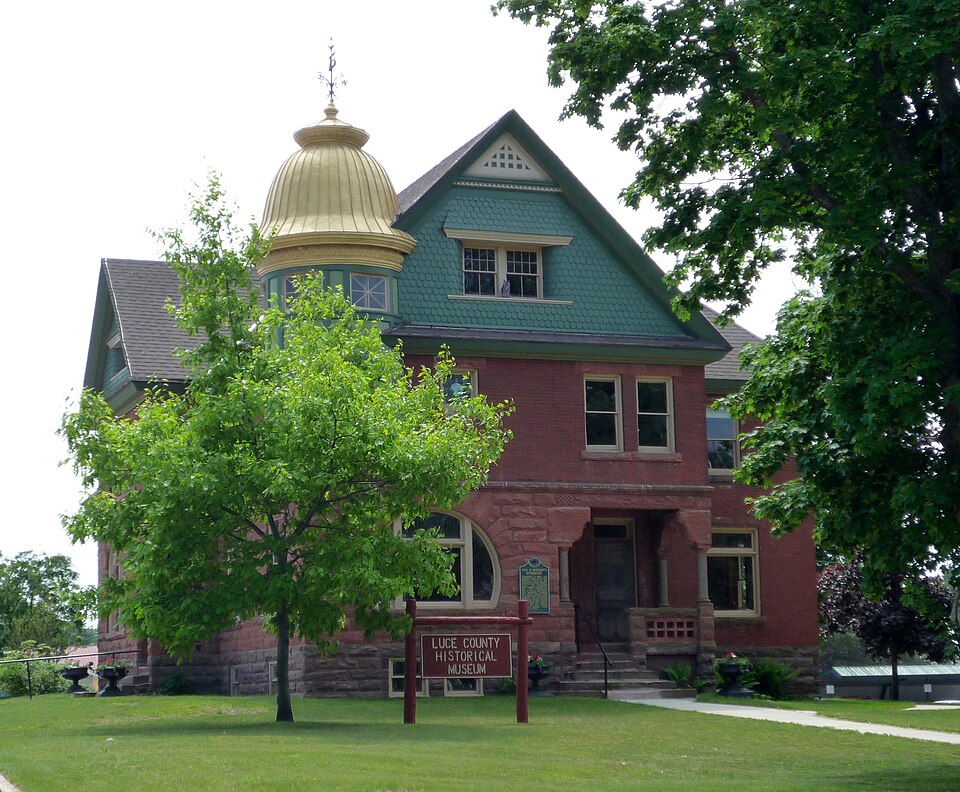 Photograph of Luce County Sheriff's House and Jail