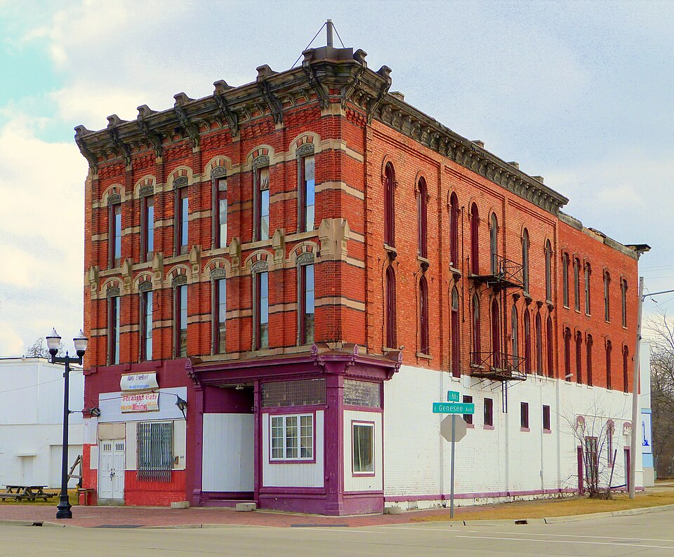 Photograph of East Genesee Historic Business District