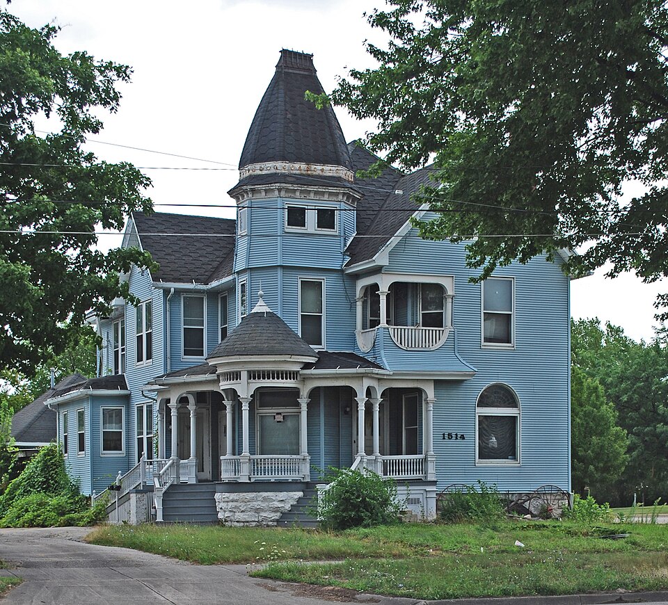 Photograph of House at 1514 N. Michigan Street