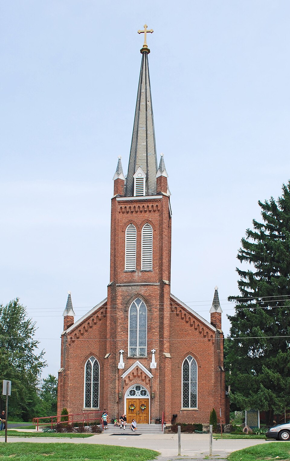 Photograph of St. Patrick's Parish Complex