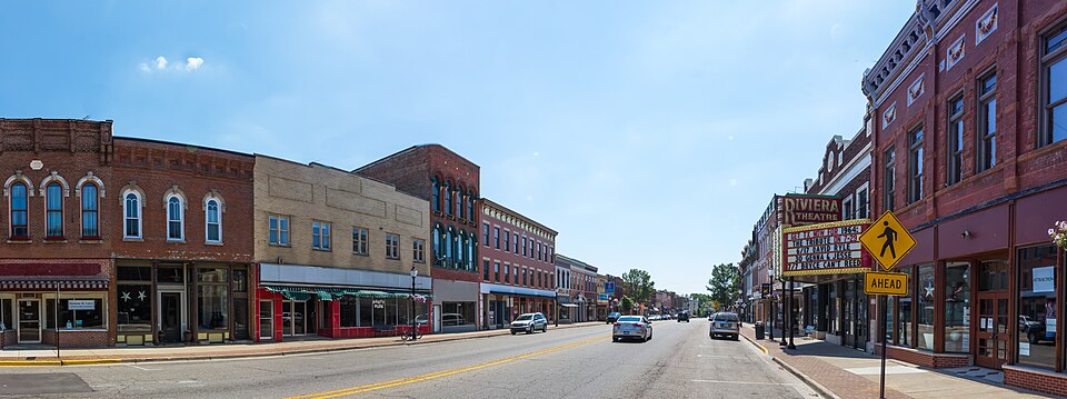 Photograph of Downtown Three Rivers Commercial Historic District