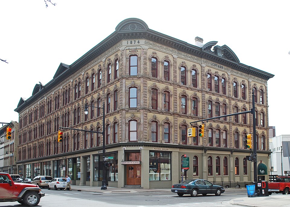 Photograph of Ledyard Block Historic District