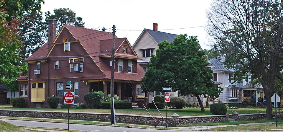 Photograph of Franklin Boulevard Historic District