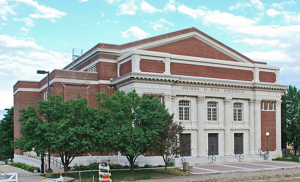 Photograph of Pease Auditorium