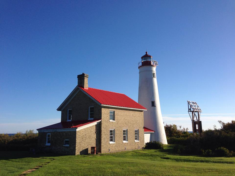 Photograph of Thunder Bay Island Light