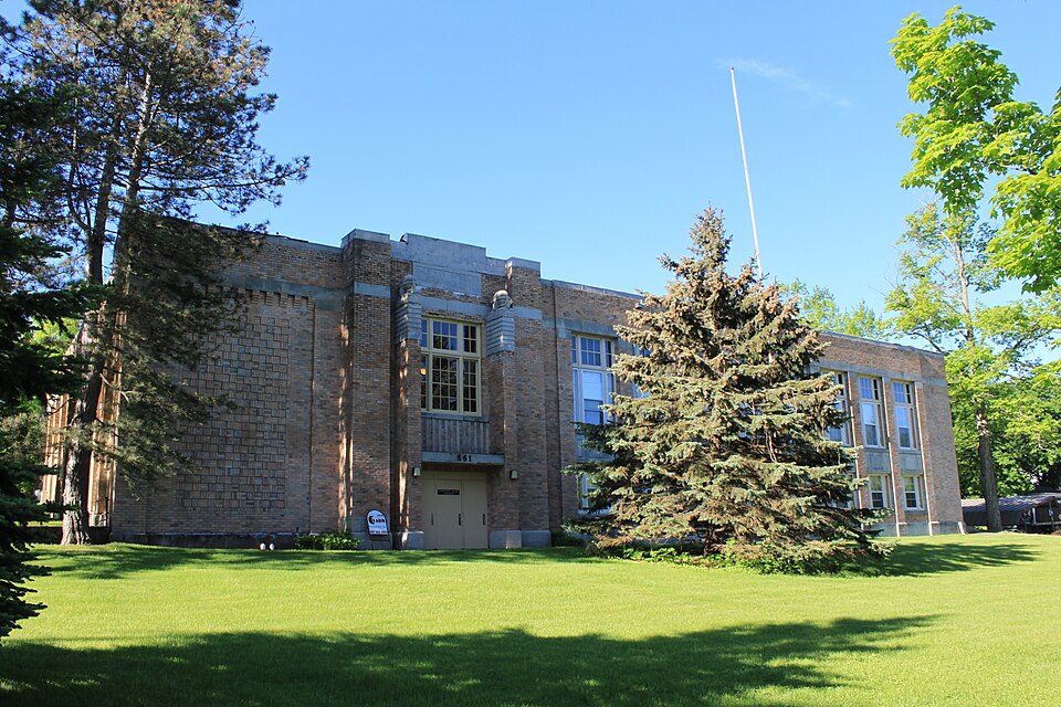 Photograph of Old Michigan Avenue School