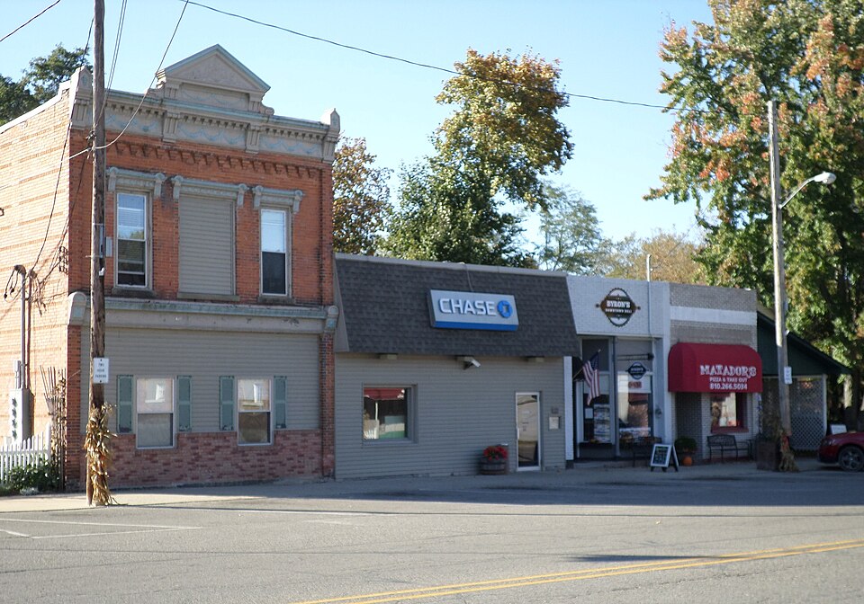 Photograph of Byron Historic Commercial District