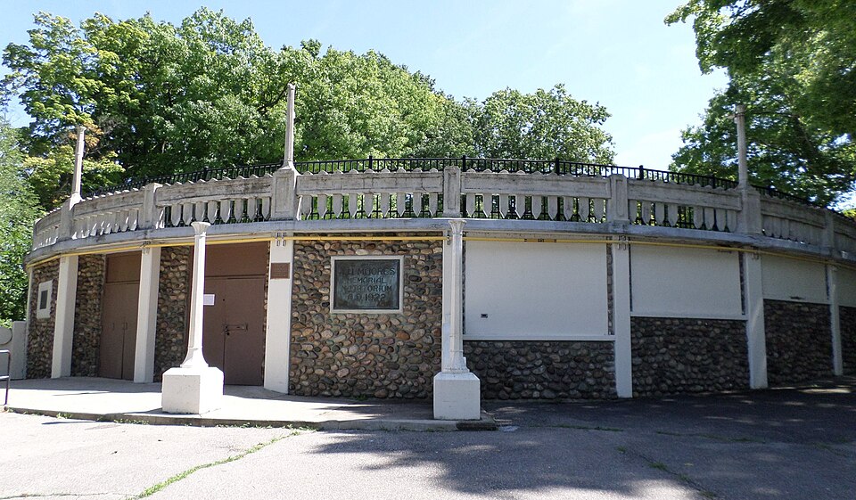 Photograph of J.H. Moores Memorial Natatorium