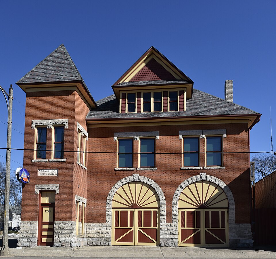 Photograph of Portage Street Fire Station