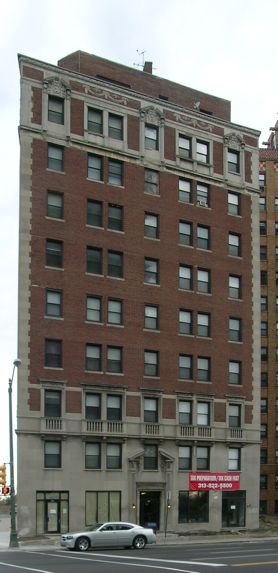 Photograph of Hibbard Apartment Building