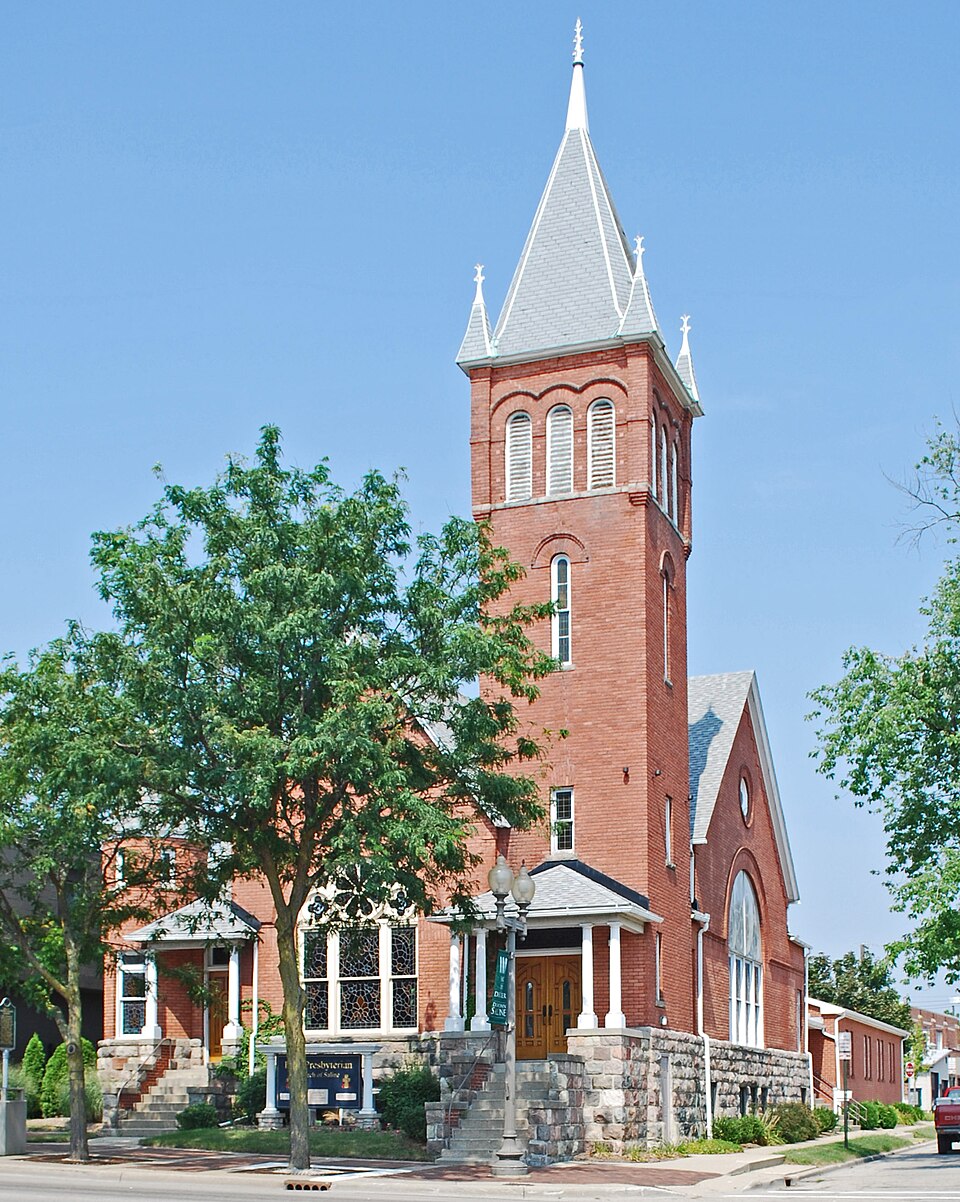 Photograph of Saline First Presbyterian Church