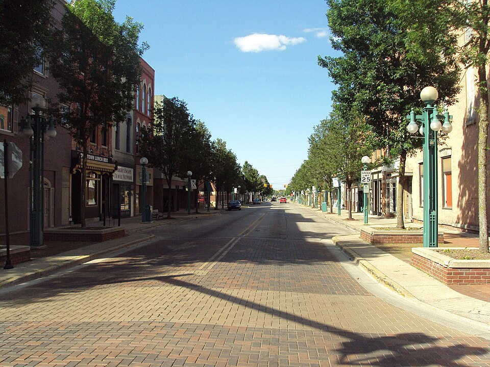 Photograph of Downtown Adrian Commercial Historic District