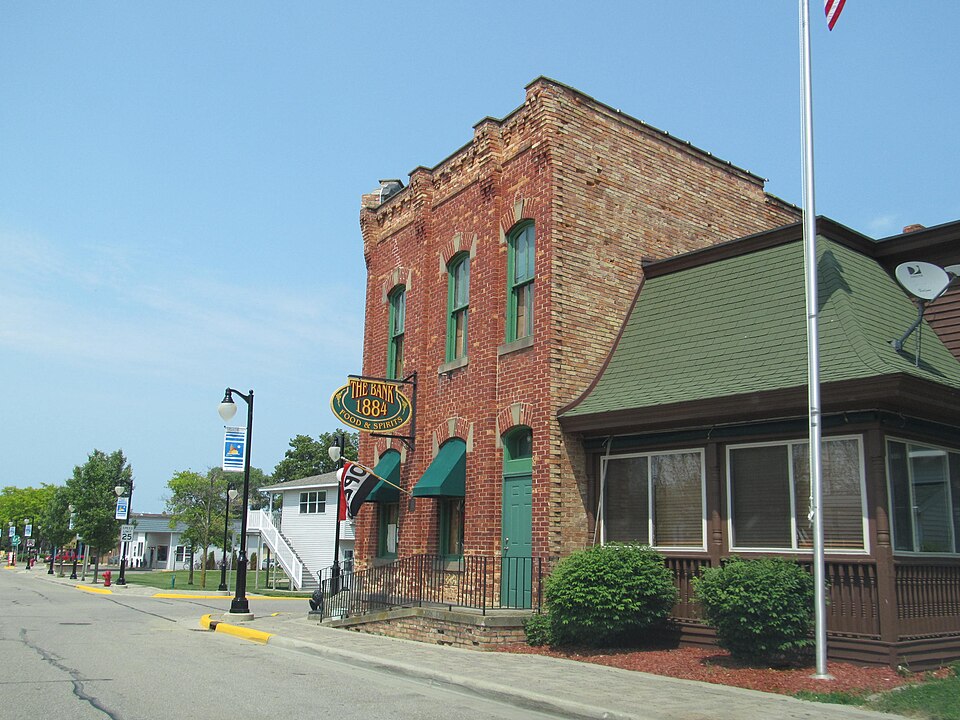Photograph of Winsor and Snover Bank Building