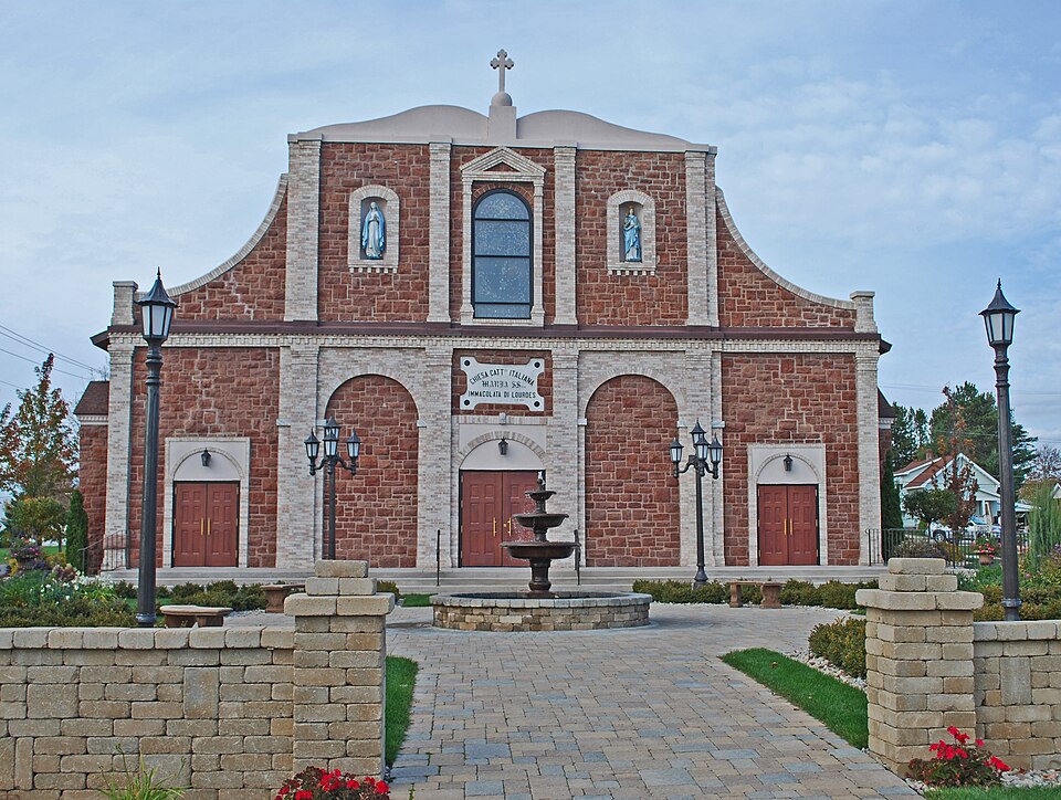 Photograph of Immaculate Conception Church (Iron Mountain, Michigan)