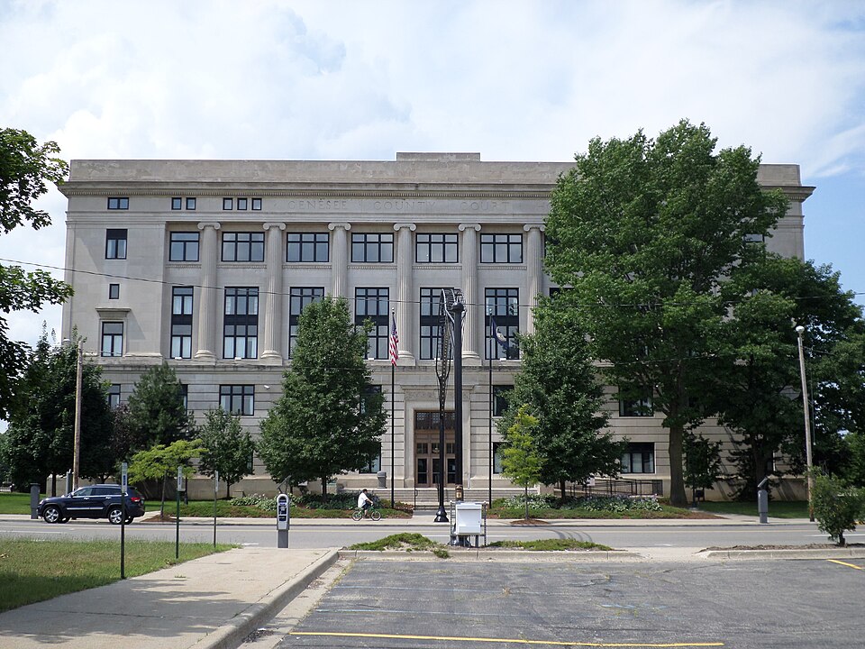 Photograph of Genesee County Courthouse