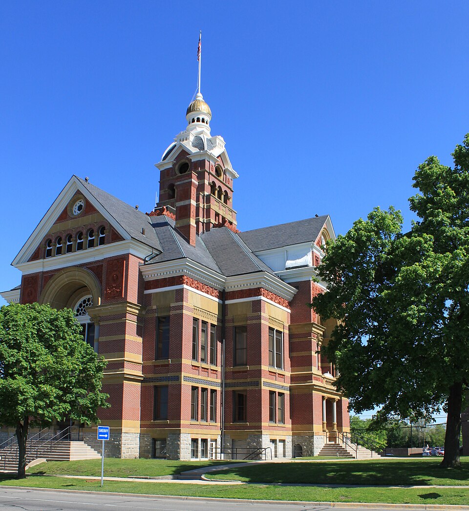 Photograph of Lenawee County Old Courthouse