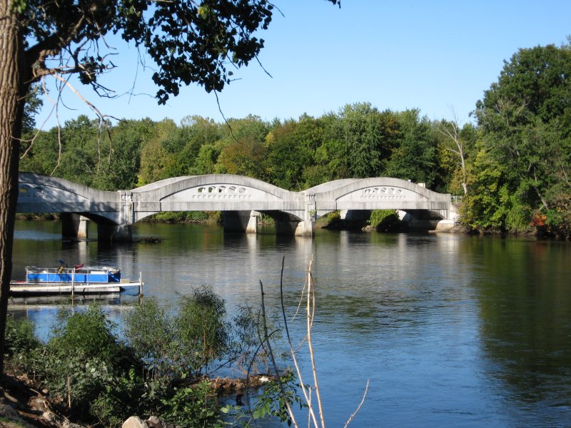 Photograph of Mottville Camelback Bridge