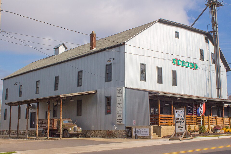 Photograph of J. F. Eesley Milling Co. Flour Mill-Elevator
