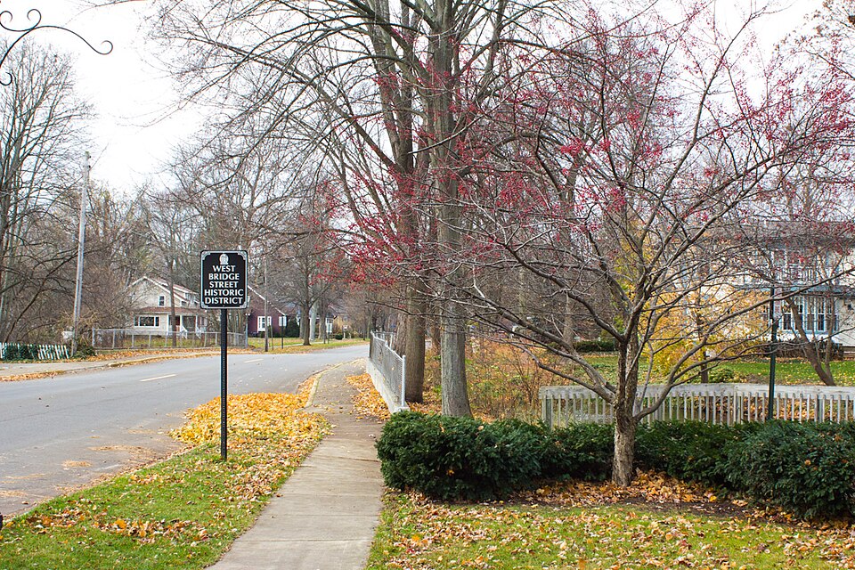 Photograph of West Bridge Street Historic District