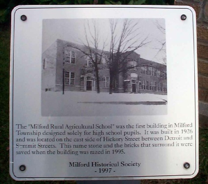 Photograph of Milford Rural Agricultural School