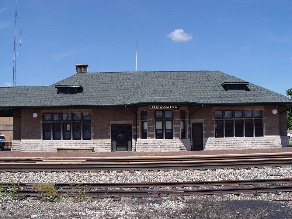 Photograph of Dowagiac station