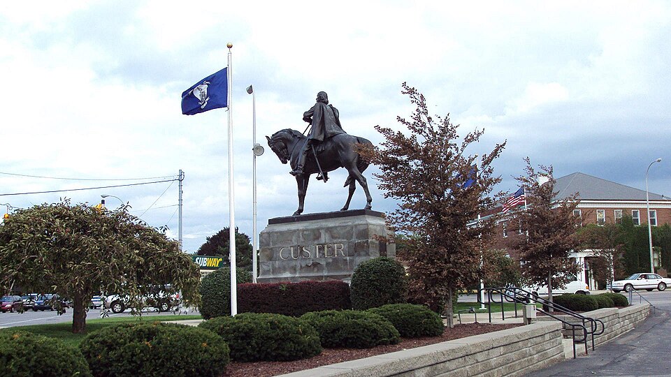 Photograph of George Armstrong Custer Equestrian Monument