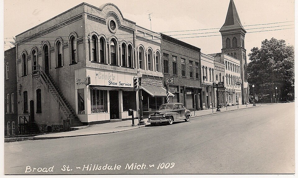 Photograph of Hillsdale Downtown Historic District