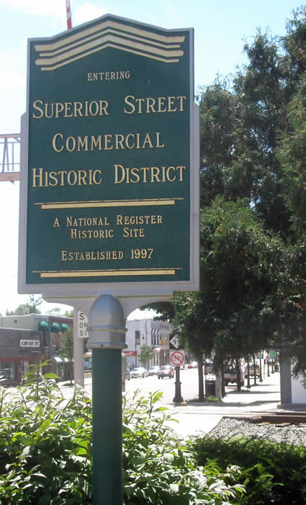 Photograph of Superior Street Commercial Historic District