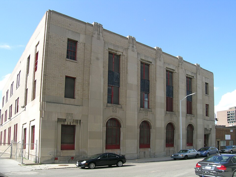Photograph of Detroit-Columbia Central Office Building