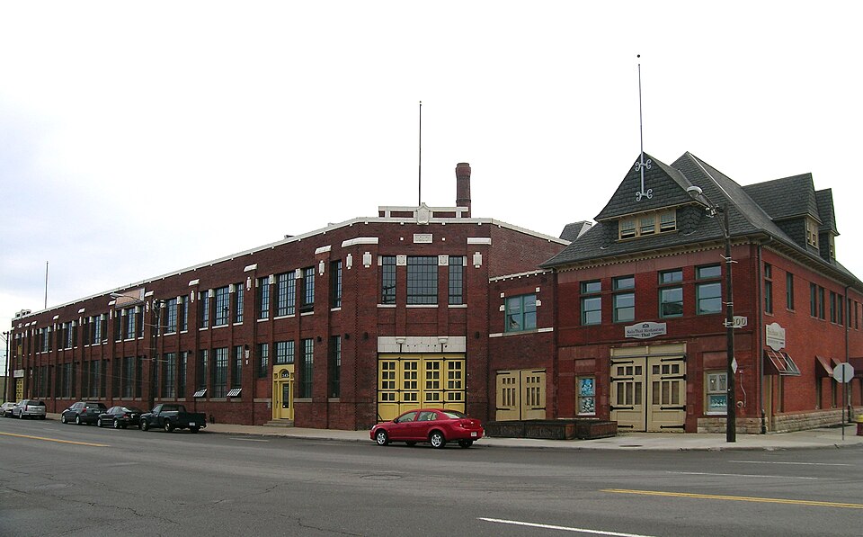 Photograph of Hook and Ladder House No. 5-Detroit Fire Department Repair Shop