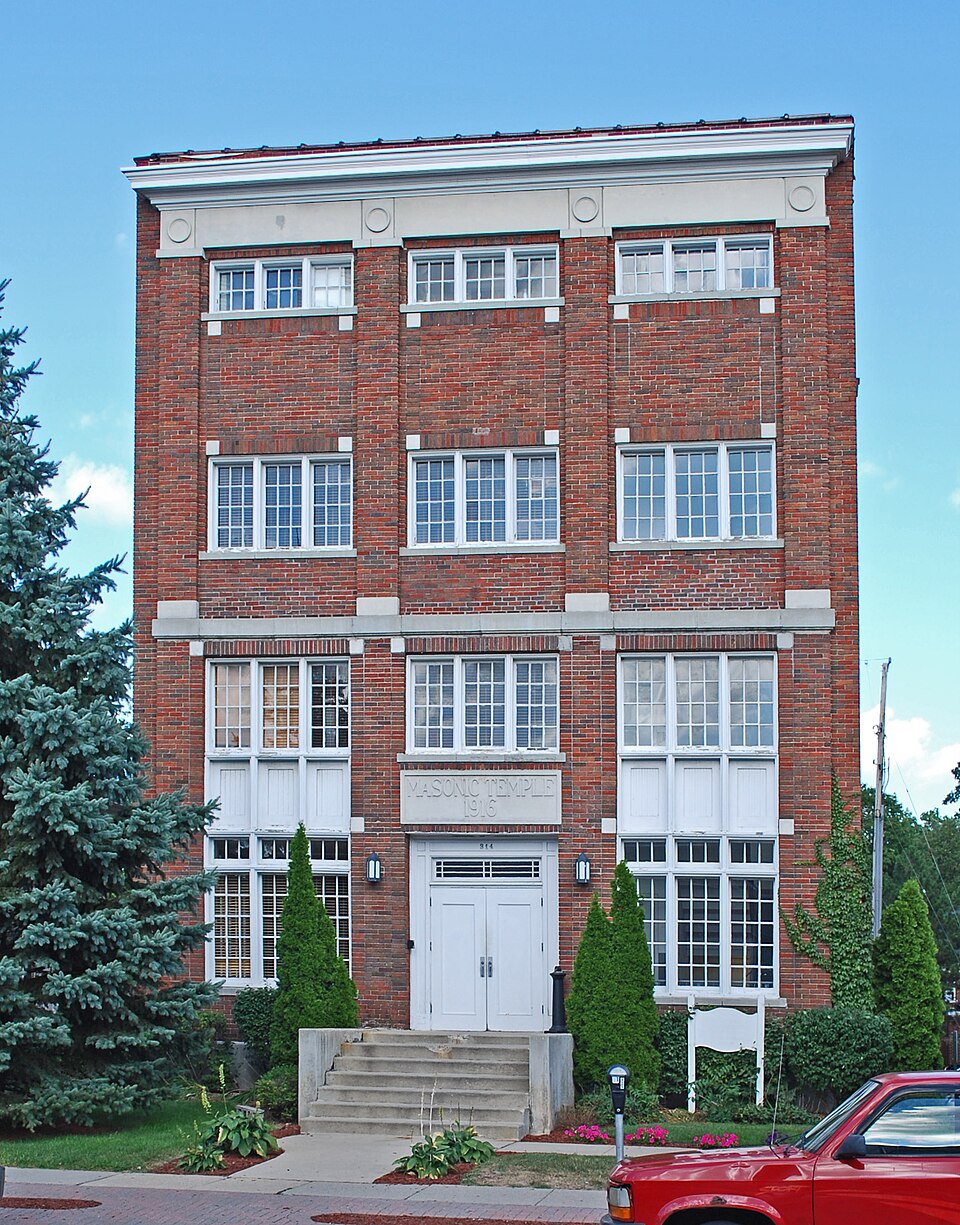 Photograph of Masonic Temple Building