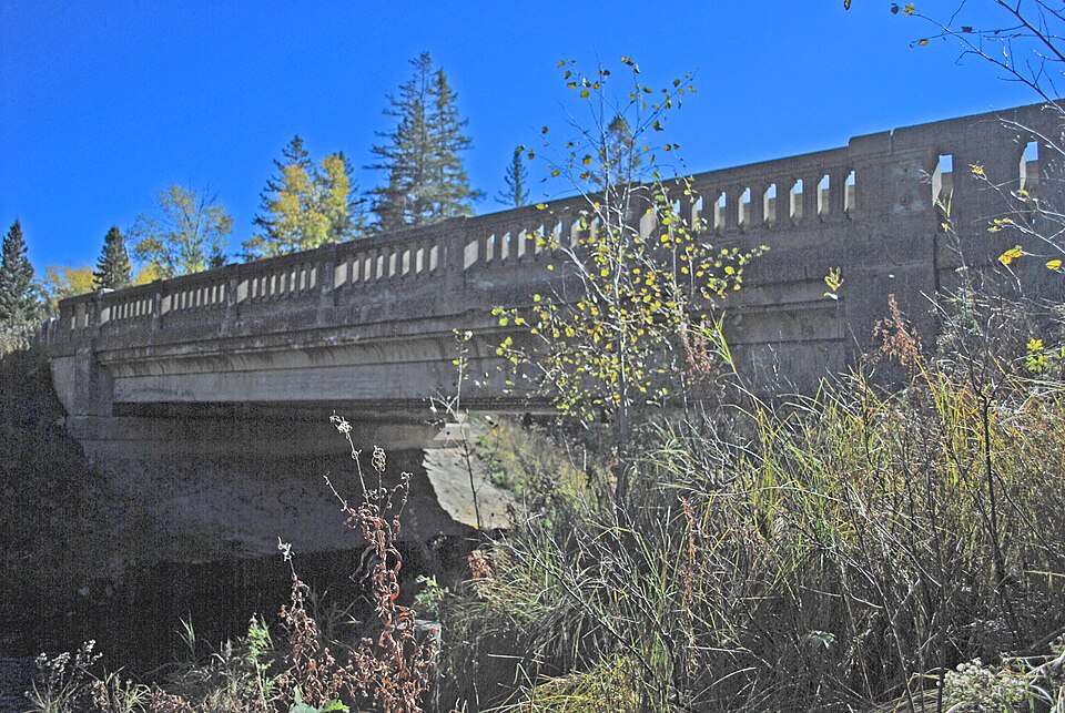 Photograph of M-28-Tahquamenon River Bridge