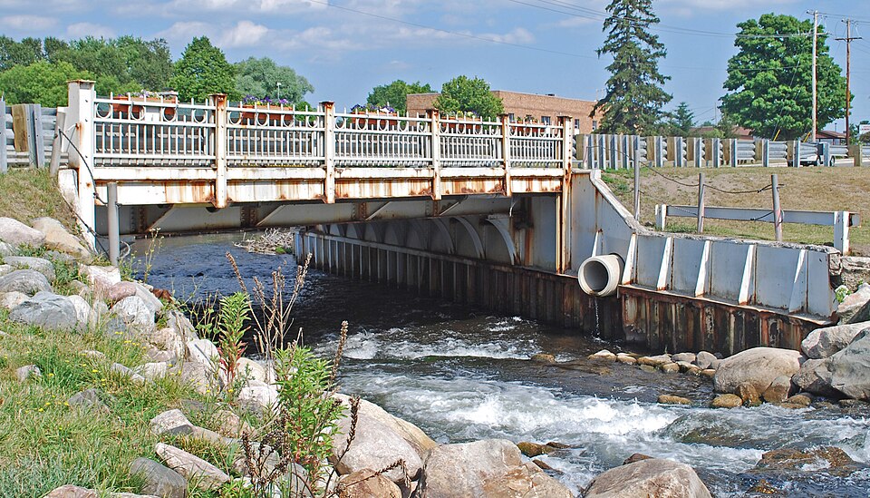 Photograph of M-72-Au Sable River Bridge