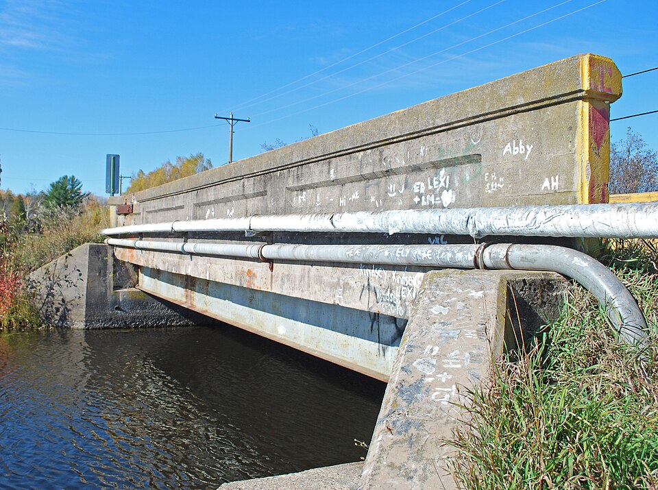 Photograph of County Road C117-Pike River Bridge