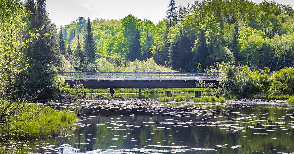 Photograph of Chicagon Mine Road-Chicagon Creek Bridge