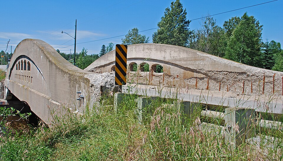 Photograph of Ten Curves Road-Manistique River Bridge