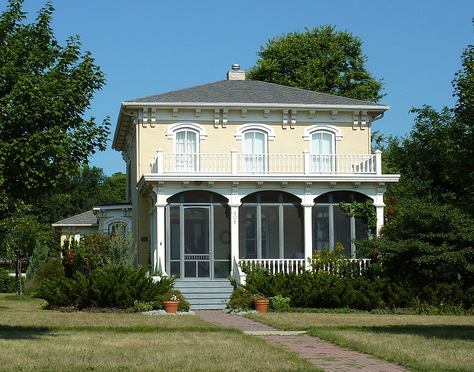 Photograph of Sarah and Thomas Montgomery House