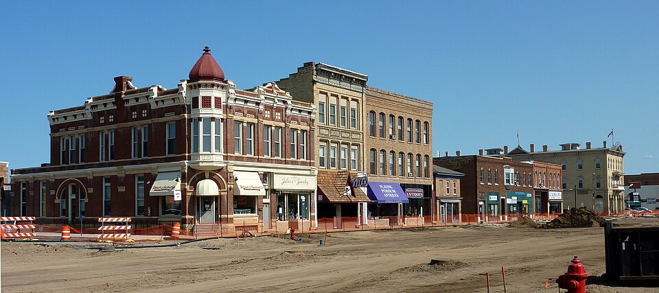 Photograph of St. Peter Commercial Historic District