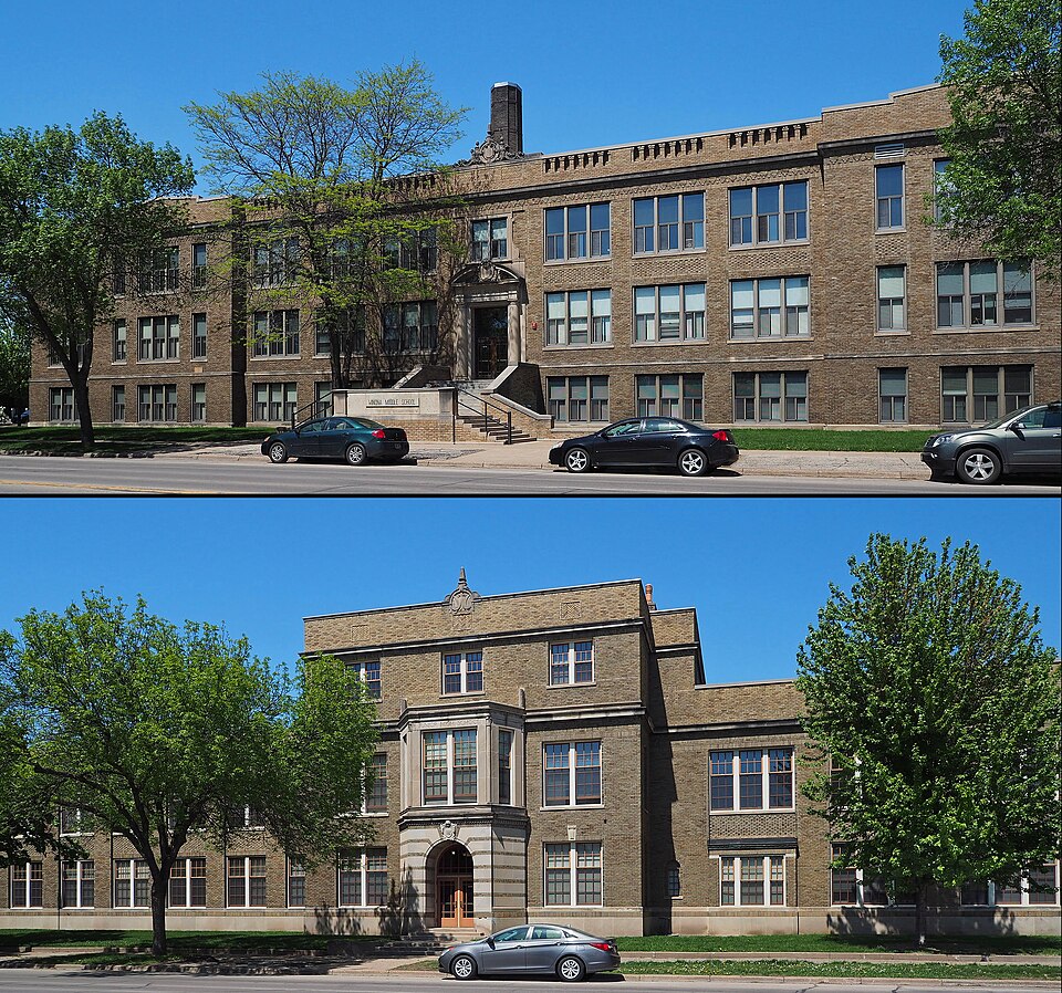Photograph of Old Winona Middle School