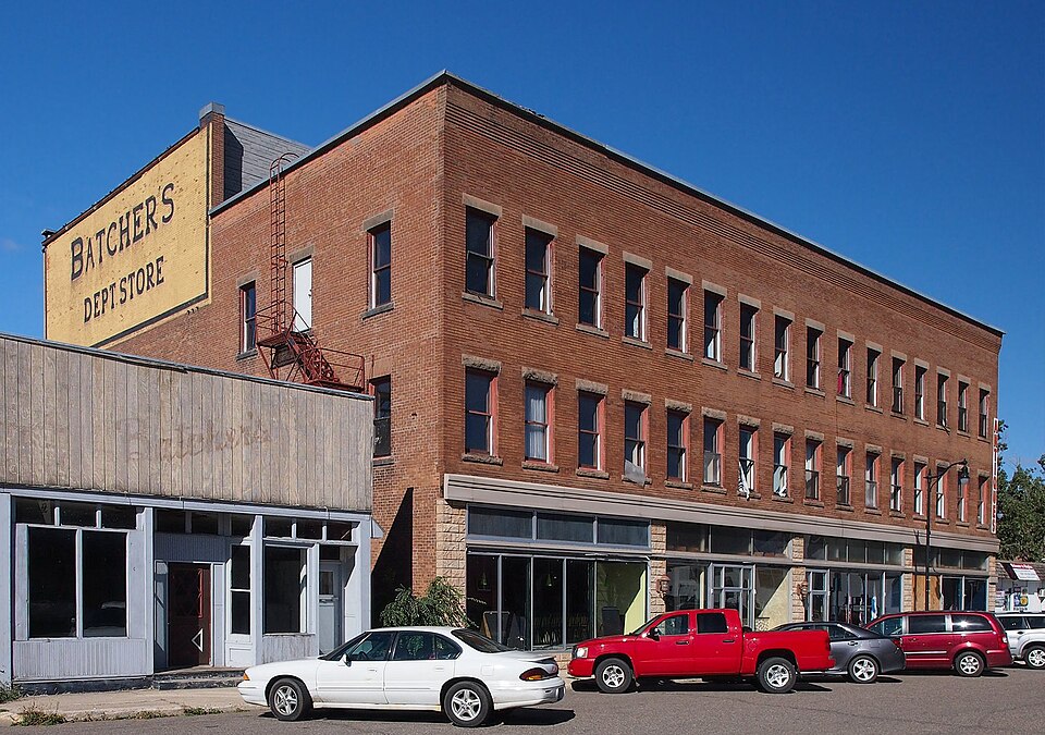 Photograph of Batcher Opera House Block
