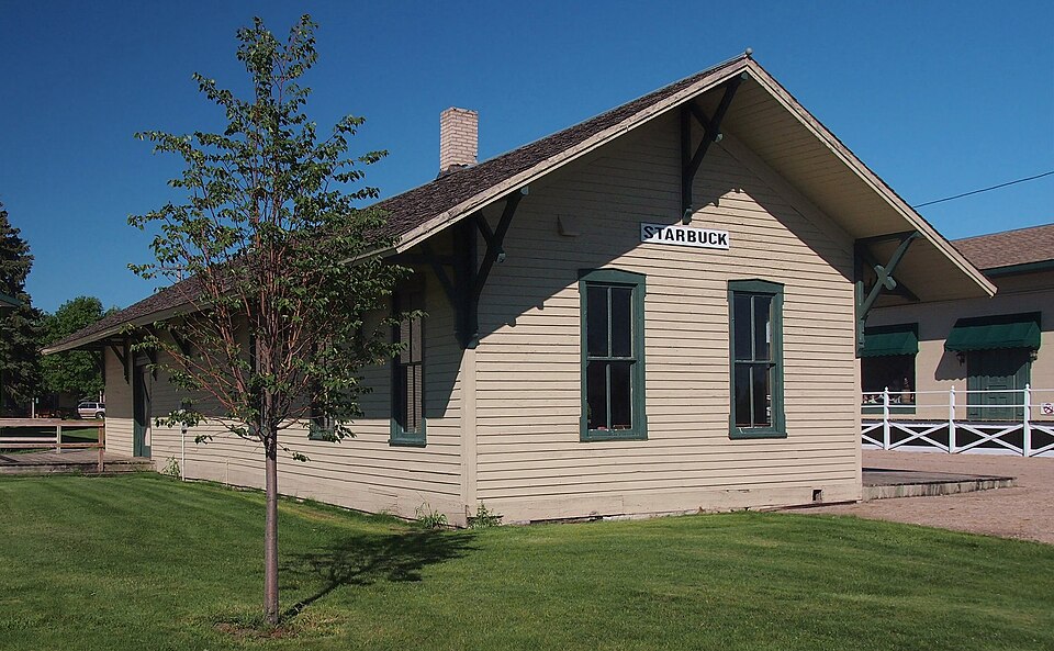 Photograph of Little Falls and Dakota Depot