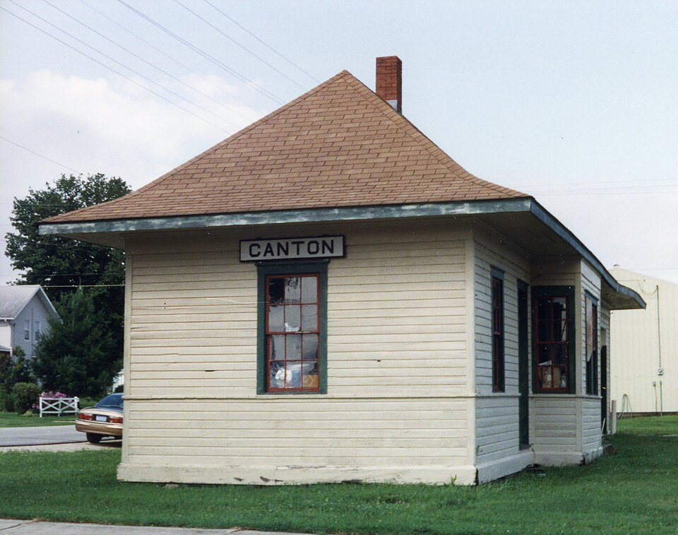 Photograph of Canton station