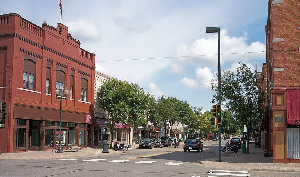 Photograph of Hopkins Commercial Historic District