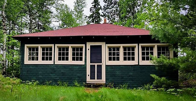 Photograph of I.W. Stevens Lakeside Cottage