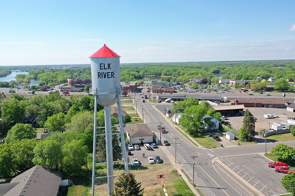 Photograph of Elk River Water Tower