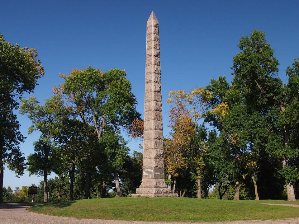 Photograph of Camp Release State Monument