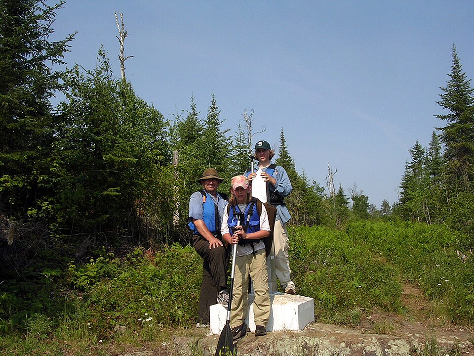 Photograph of Height of Land Portage