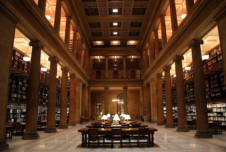 Photograph of James J. Hill Reference Library