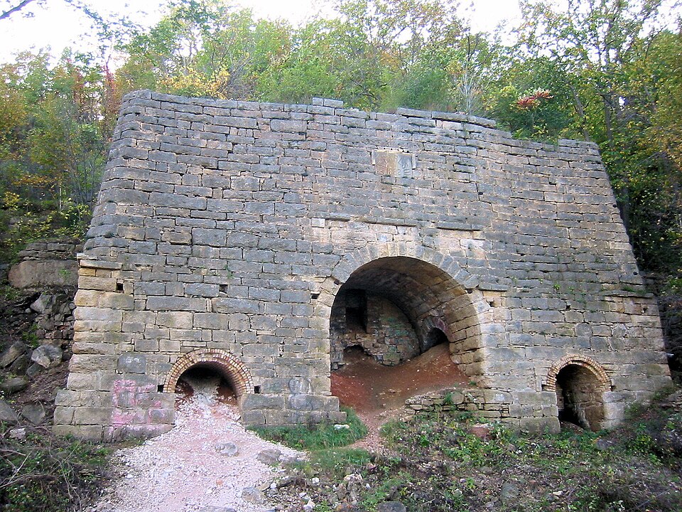 Photograph of G.A. Carlson Lime Kiln