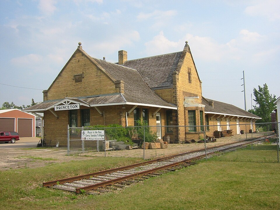 Photograph of Princeton station